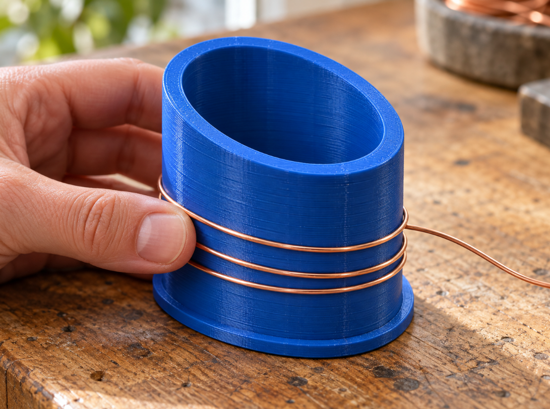 Ovaler Armband-Formdorn mit eigenen Achsmaßen