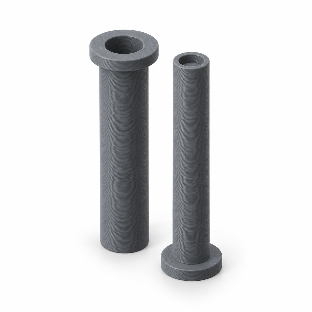Magnet-Sammelstift mit herausziehbarem Kern für eigenen Magneten – grau; KI-Produktvisualisierung