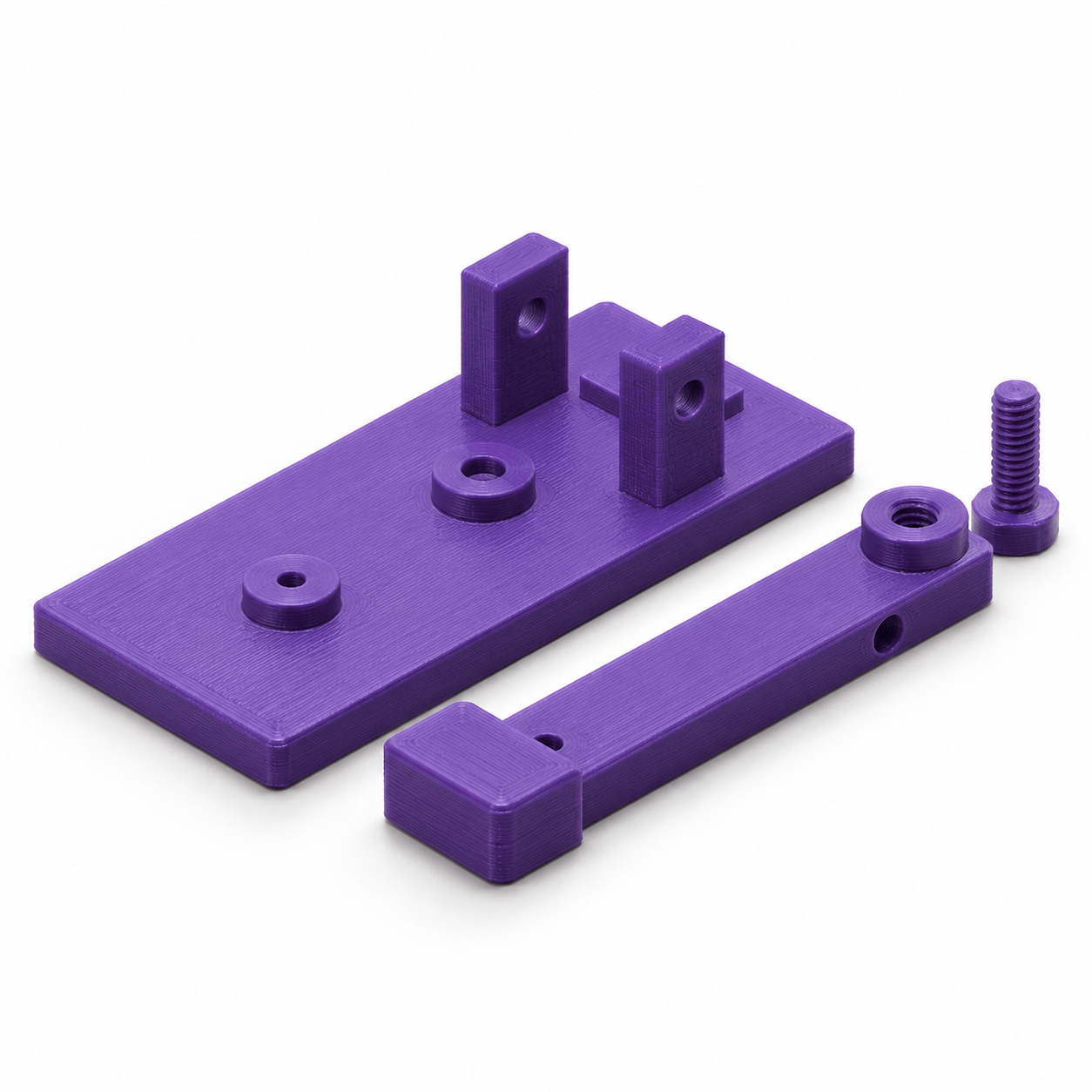 Morsetasten-Bausatz mit einstellbarem Hebelanschlag – KI-Produktvisualisierung
