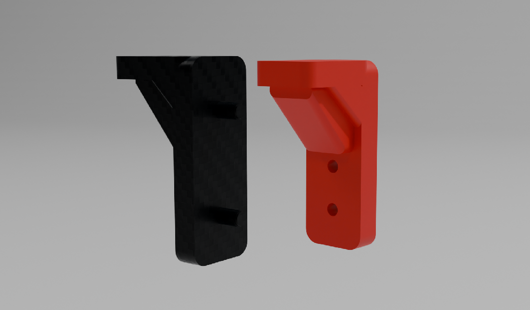 Support de tablette sur mesure avec goupilles ou vis