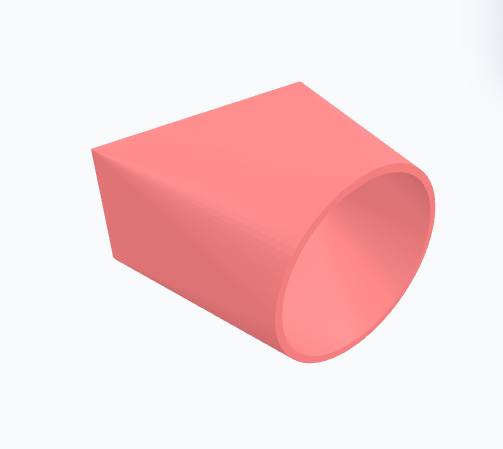 Parametrischer Rechteck-zu-Rund Adapter