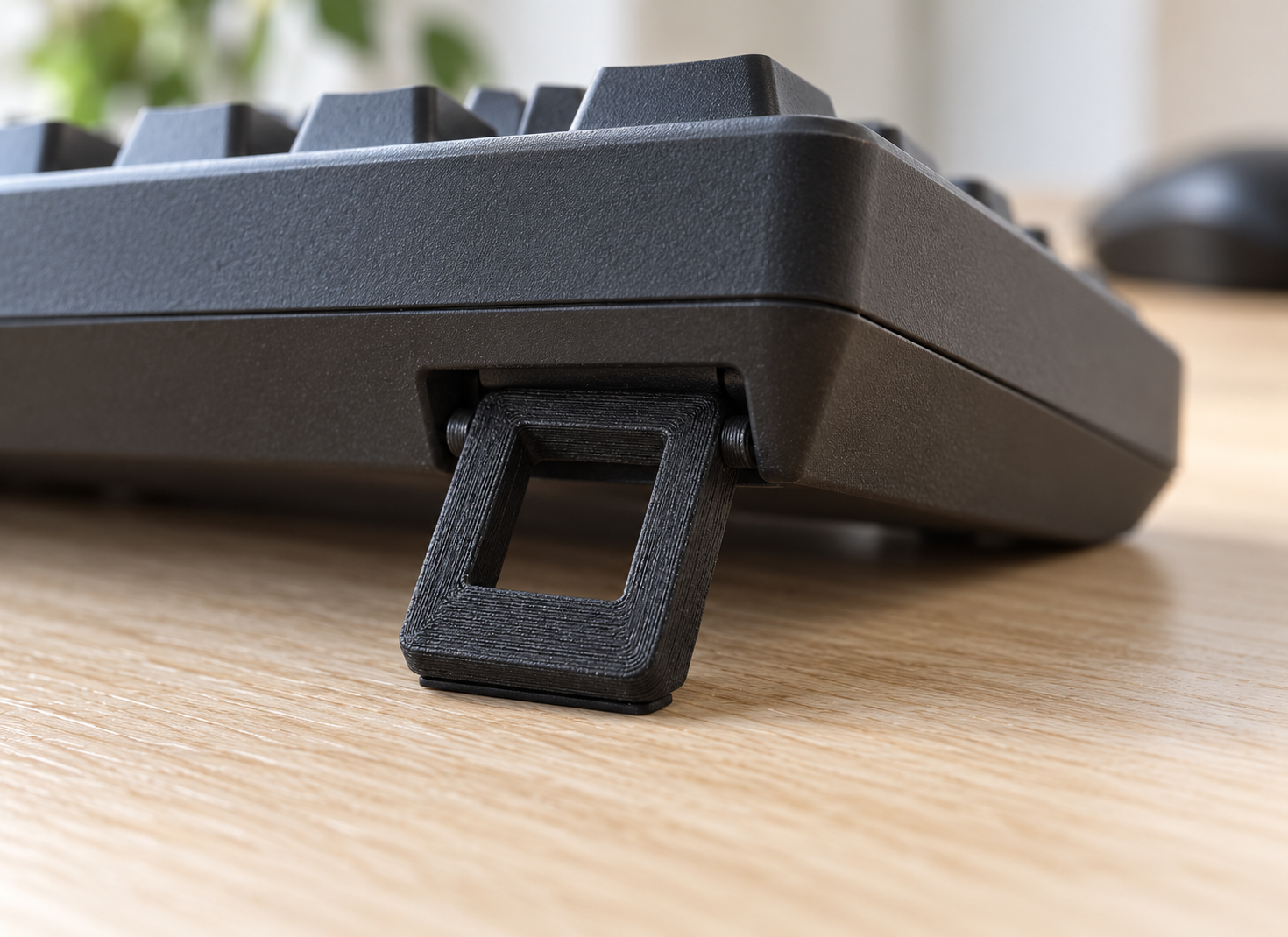 Tastatur-Klappfuß mit seitlichen Lagerzapfen nach Maß