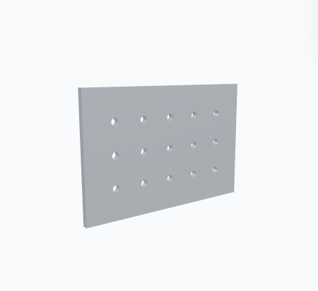 Parametrische Universal-Gerätehalter Adapterplatte
