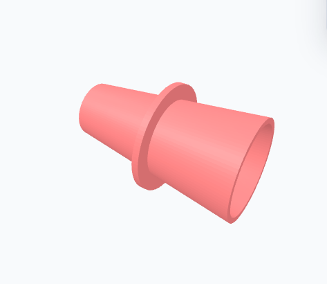 Parametrischer Staubsauger-Schlauchadapter