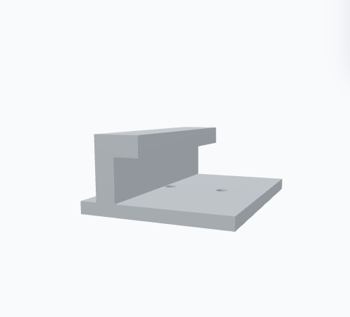 Parametrischer Wandhalter Adapter mit Hakenprofil