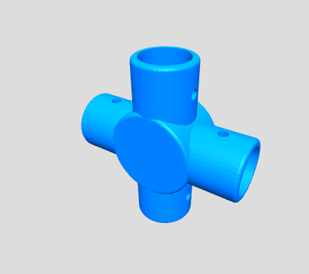 Rohrverbinder & Profilverbinder nach Maß – 90° Winkel, T-Stück, Kreuz, 3D-Ecke, 6-Wege im 3D-Druck
