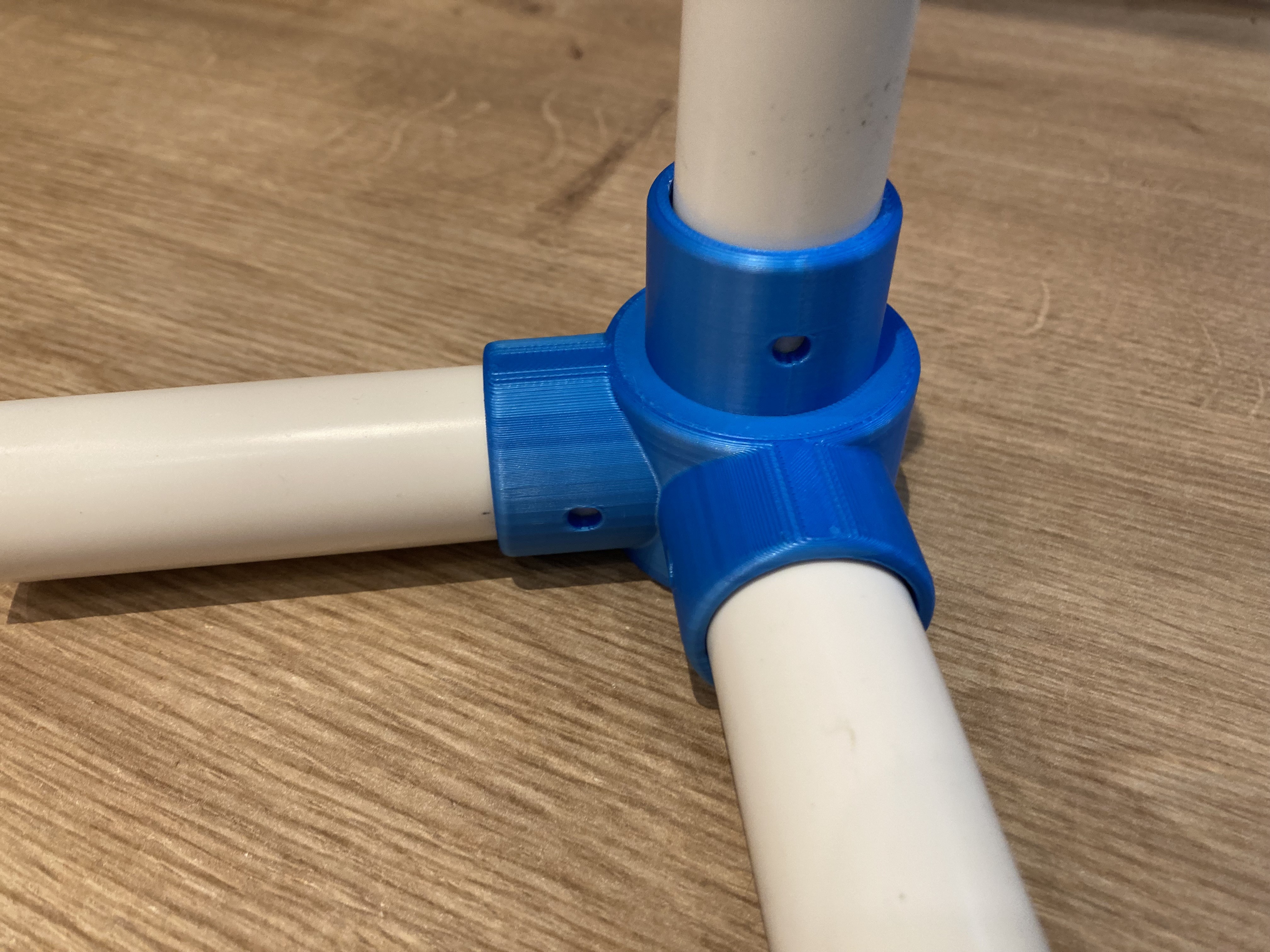 Conector de tubos personalizado – Configura conectores de esquina, en T y cruzados para impresión 3D