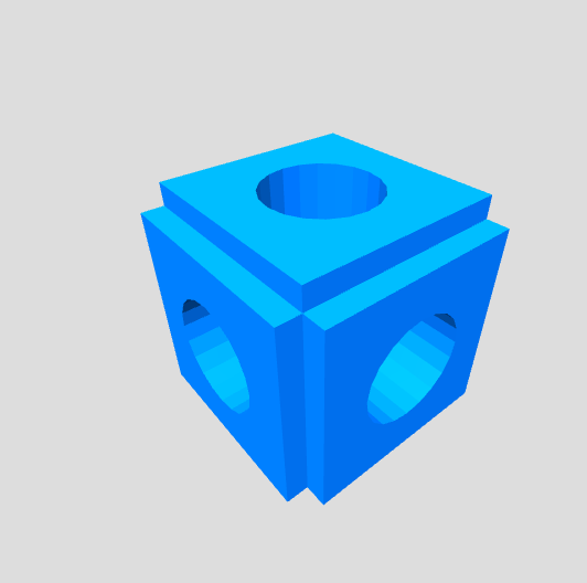 3-Wege Eck-Rohrverbinder (geschlossen) – Bild 4