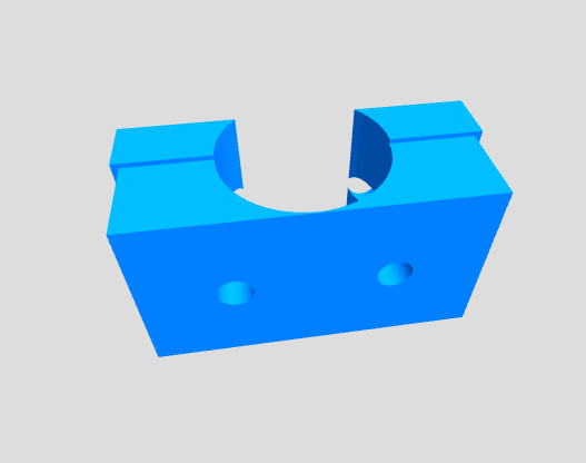 Leitungshalter (verschraubt)