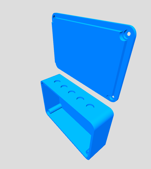 Gehäuse mit Deckel (parametrisch, Lippe/Zunge) – Bild 2