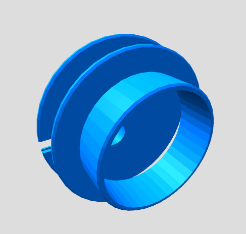 Kabeldurchführung Tisch (Korpus + Deckel, Slot/Schlitz) – Bild 2