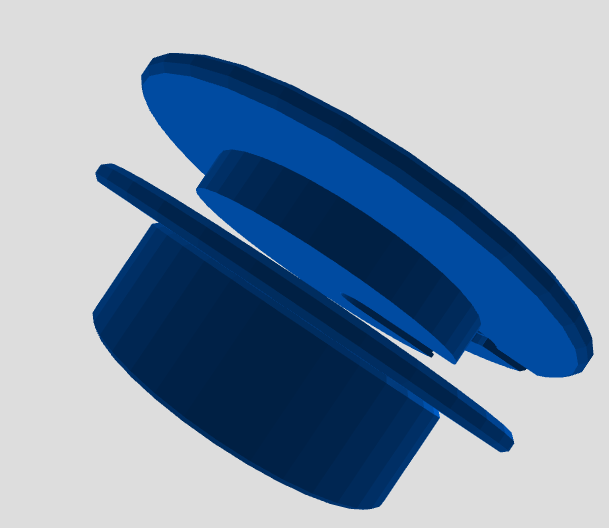 Kabeldurchführung Tisch (Korpus + Deckel, Slot/Schlitz) – Bild 3