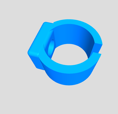 Rohrhalter / Wandhalter Clip – Bild 4