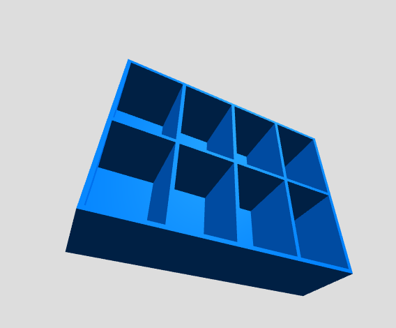 Rasterhalter / Fächer-Organizer – Bild 2