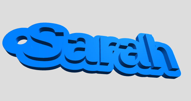 Schluesselanhaenger mit Text – Bild 2