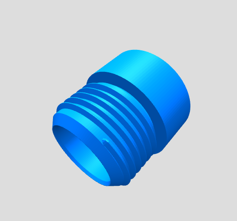 Hohlspindel mit Aussengewinde (BSPP G) und Rundkopf
