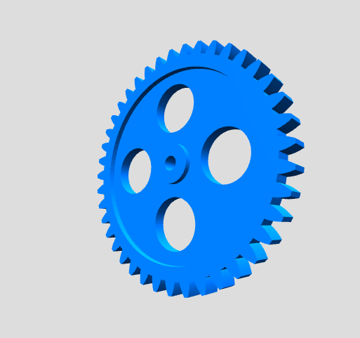 Stirnrad mit Involutverzahnung (gerade) – Bild 3